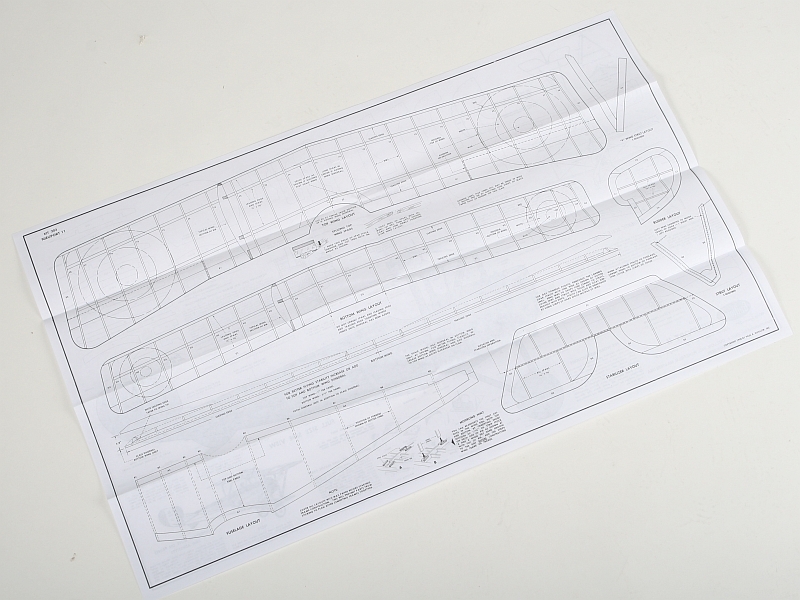 Nieuport 11 laser. vyřezávaný 610mm