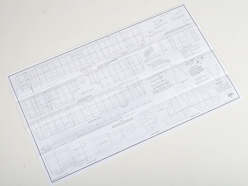 Fokker Dr. I Dreidecker laser. vyřezávaný 610mm