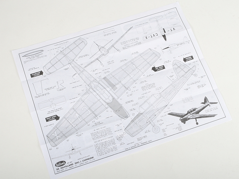 DeHaviland Chipmunk (432mm)