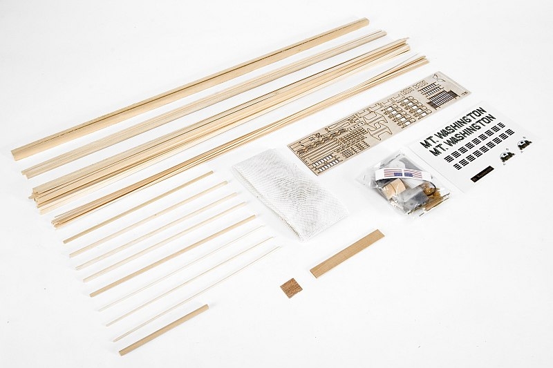 Mount Washington 1130mm říční parník, ABS trup