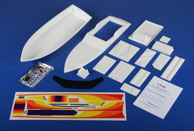 ATOL stavebnice člunu,