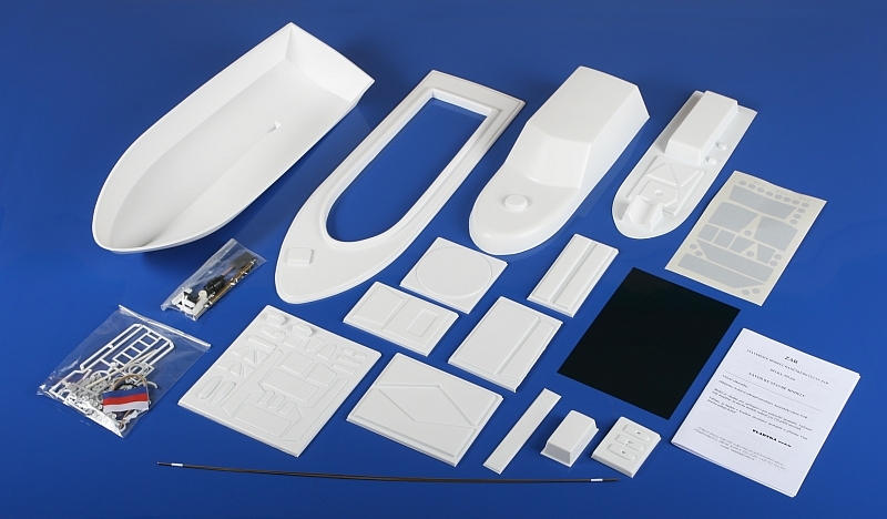 ZAR stavebnice hasičského člunu