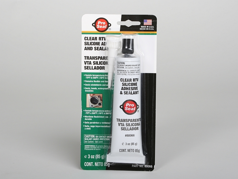 Pro Seal RTV Čirý silikonový tmel 85g (3oz)