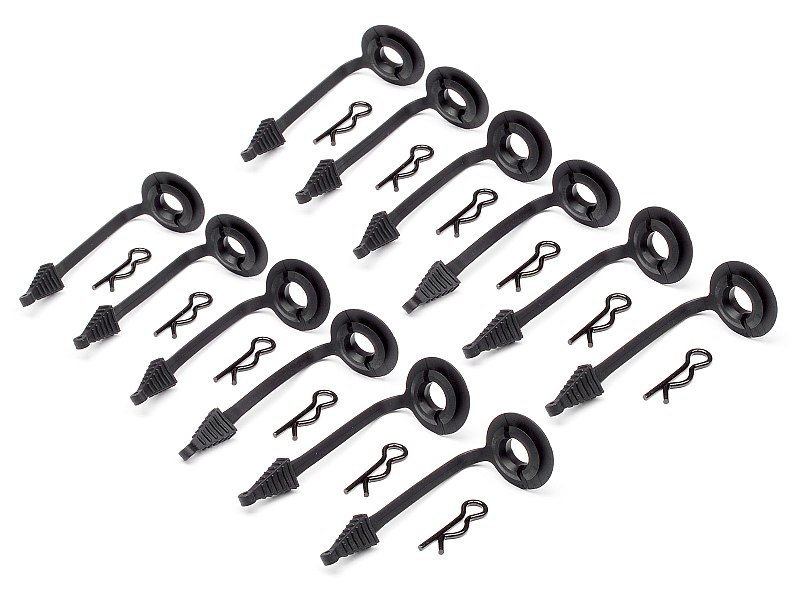 Montážní podložky pro karoserii 8mm (12ks.),