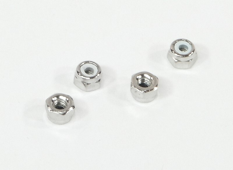 Samojistící matice M2.6 (stříbrná/4ks)