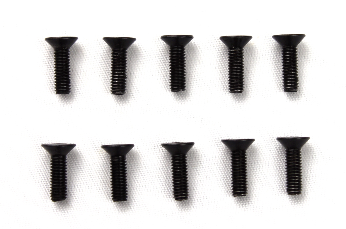 M3x10mm imbusové zápustné šrouby 10 ks. - S10