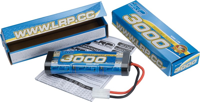Power Pack 3000 - 7.2V - 6 článkový NiMH Stickpack,