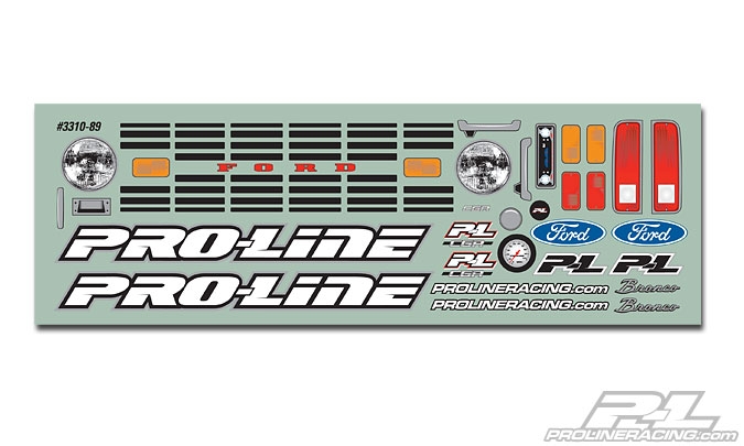 Karoserie čirá 1973 Ford Bronco 12.0" (305mm)