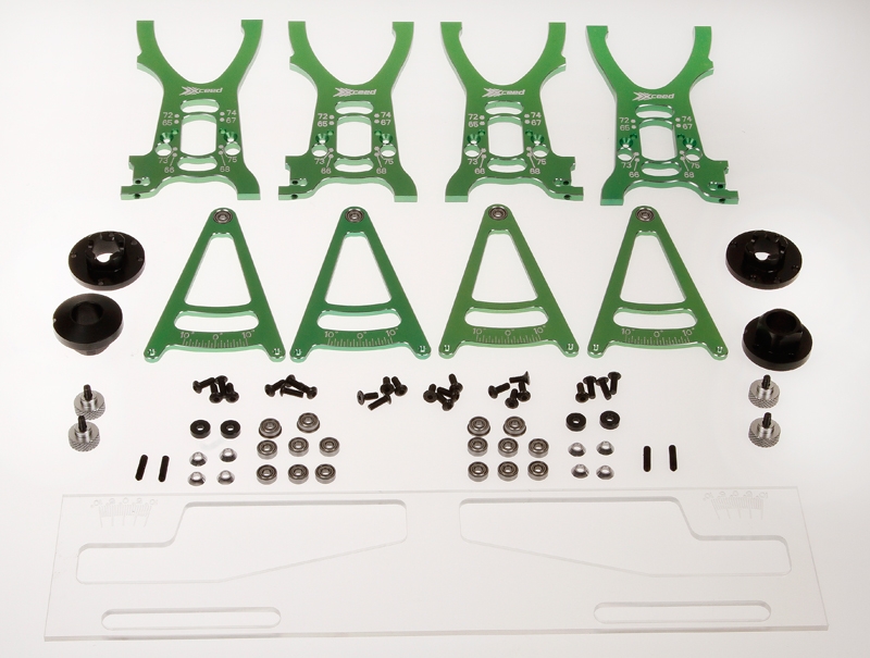Setup sada pro 1/8 On Road podvozky v praktické tašce,