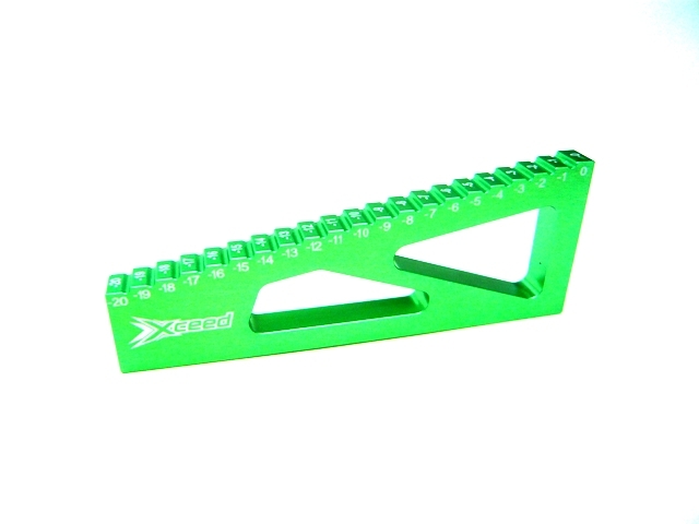 Bloky pod šasí pro měření propadu ramen (40mm) pro 1/8 Off Road, 2 ks.