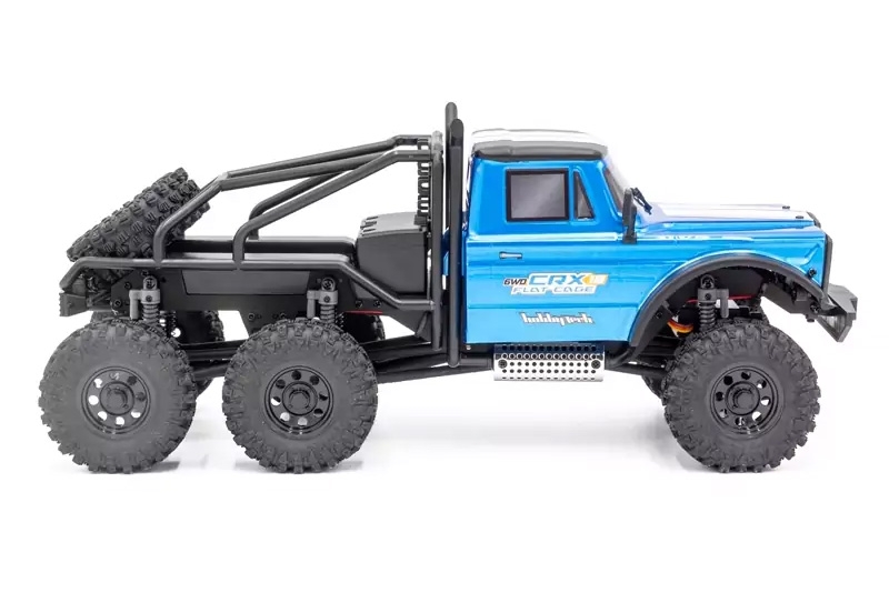 RTR HOBBYTECH CRX18 Truck Trial 1/18, 6x6 - modrá