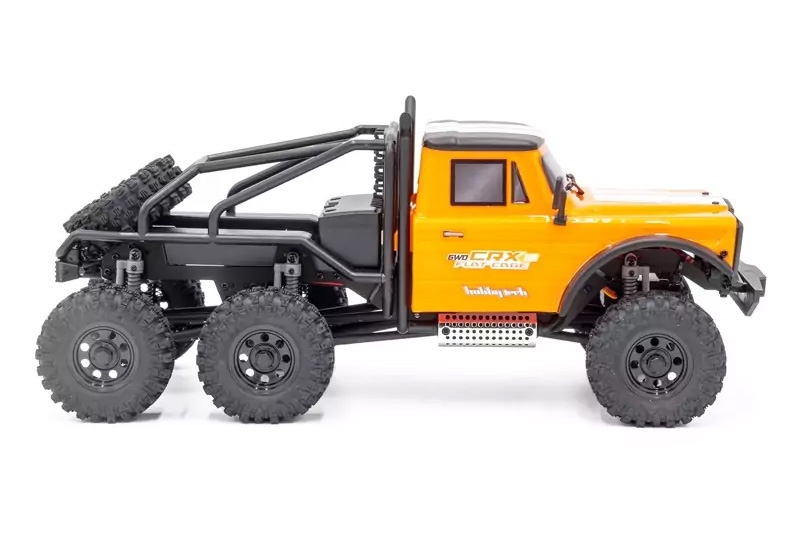 RTR HOBBYTECH CRX18 Truck Trail 1/18, 6x6 - oranžová