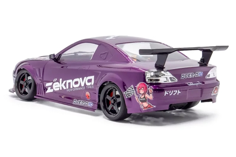 1/10 Drift OVER-D10 RWD car RTR + akumulátor a nabíječ