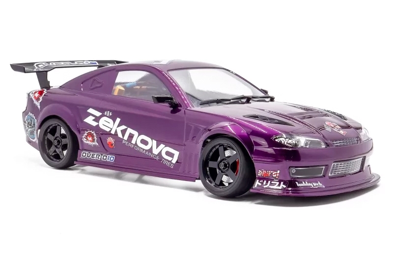 1/10 Drift OVER-D10 RWD car RTR + akumulátor a nabíječ