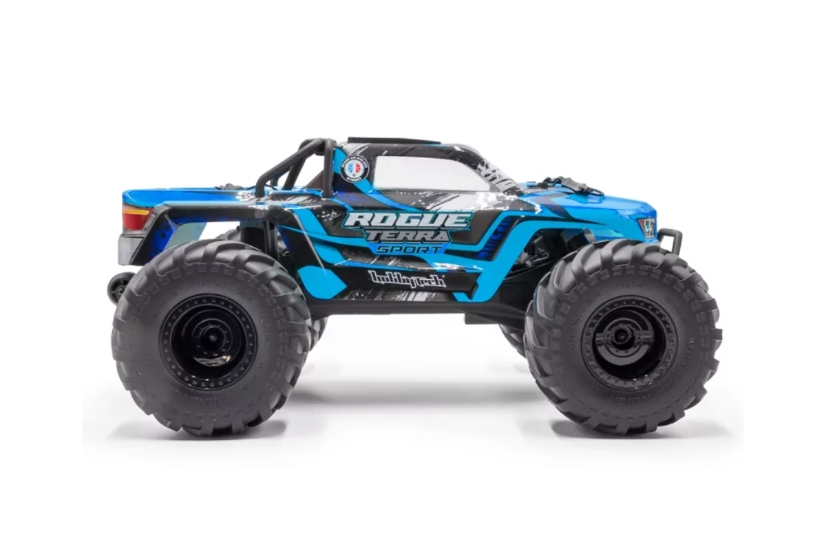 ROGUE TERRA SPORT RTR Brushless Monster Truck 4WD, modrá,