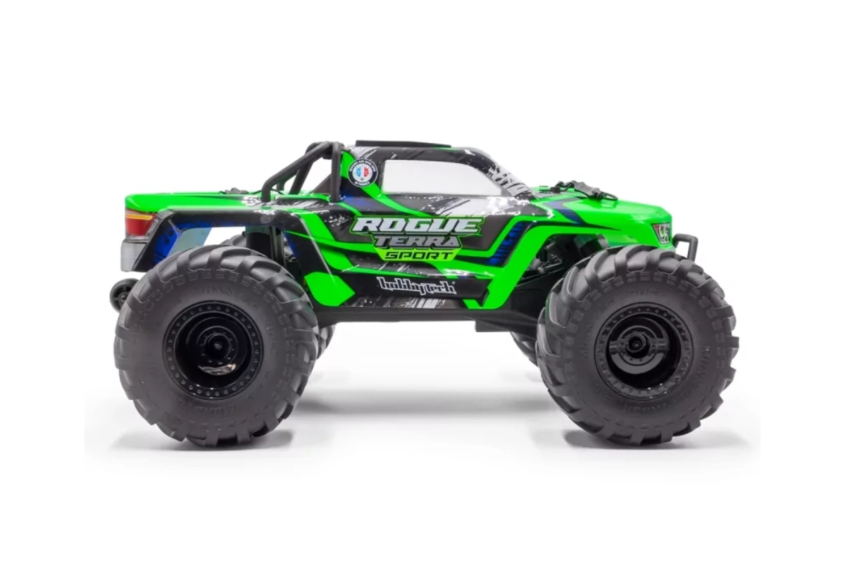 ROGUE TERRA SPORT RTR Brushless Monster Truck 4WD, zelená