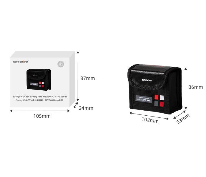 Autel EVO Nano / Nano+ - Bezpečnostní obal pro baterie (3 baterie)