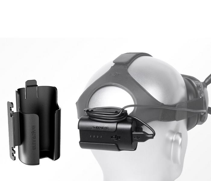 DJI FPV - Držák aku s držák kabelu