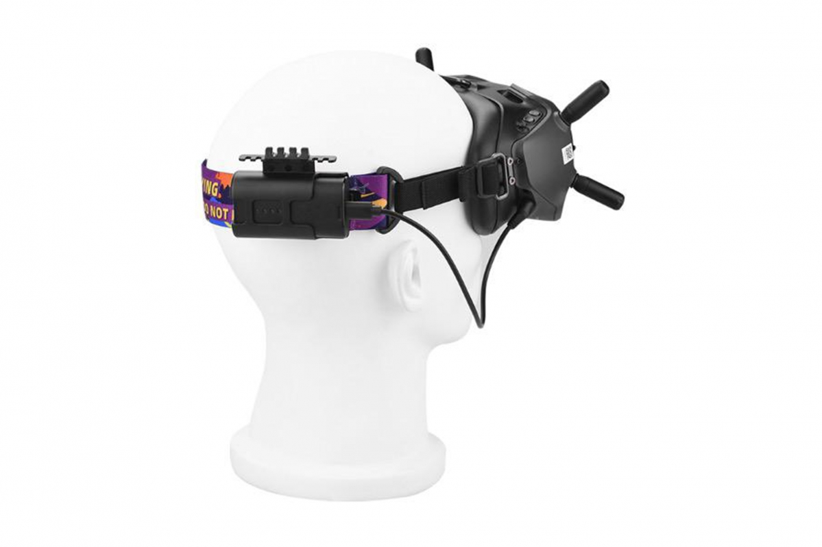 DJI Goggles 2 - Držák na baterii a kabely pro DJI Goggles 2