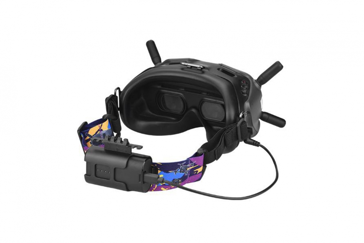 DJI Goggles 2 - Držák na baterii a kabely pro DJI Goggles 2