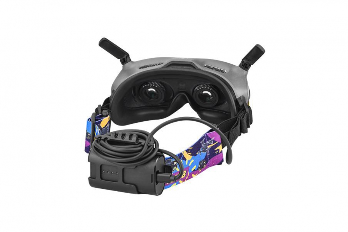 DJI Goggles 2 - Držák na baterii a kabely pro DJI Goggles 2