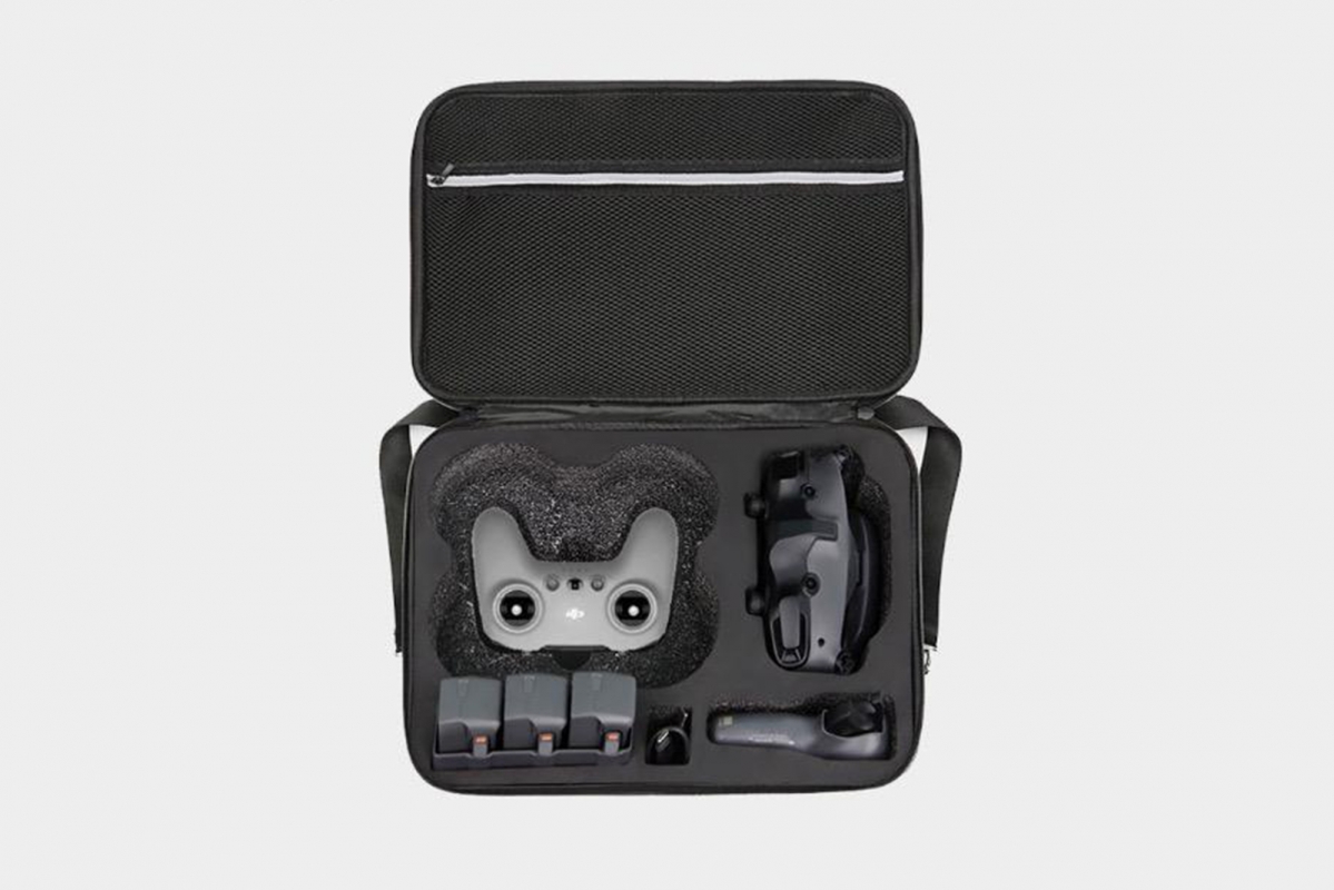 DJI Avata 2 - Černé velké pouzdro s popruhem přes rameno