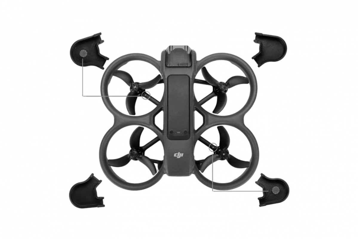 DJI Avata 2 - chrániče podvozku,