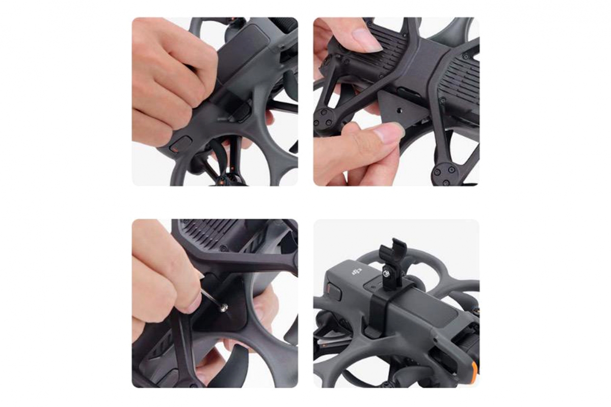 DJI Avata 2 - držák a LED světlo