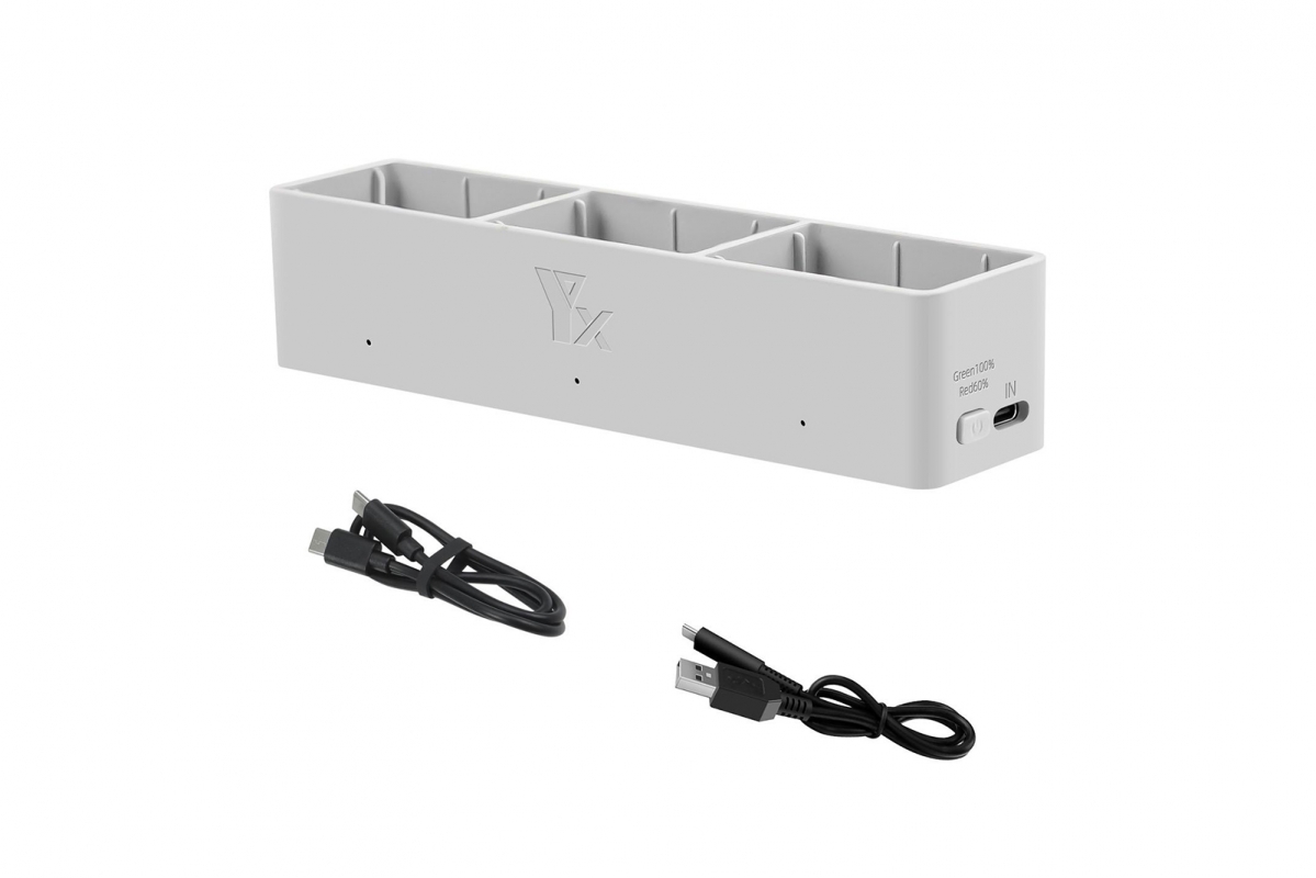 DJI Avata 2 - 3v1 dvoucestný nabíjecí rozbočovač