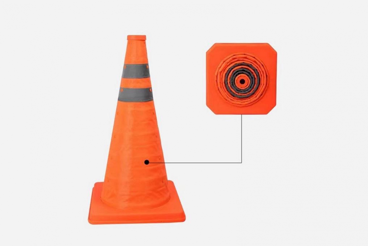 Výsuvný bezpečnostní kužel pro drony 45 cm