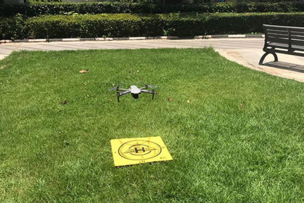 Skládací PU přistávací plocha 55cm