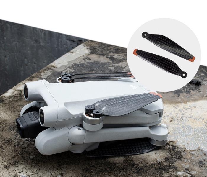 DJI MINI 4 Pro / MINI 3 Pro - uhlíková vrtule set (Red)