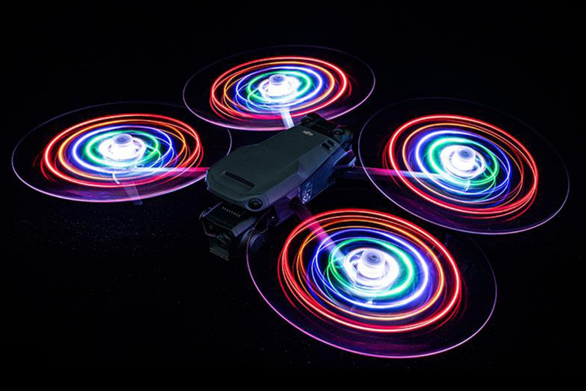 DJI MAVIC 3 Pro - Průhledná LED vrtule