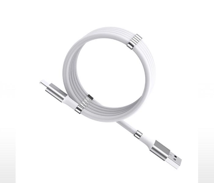 Magnetický samonavíjecí USB nabíjecí kabel (Micro USB) (90 cm)