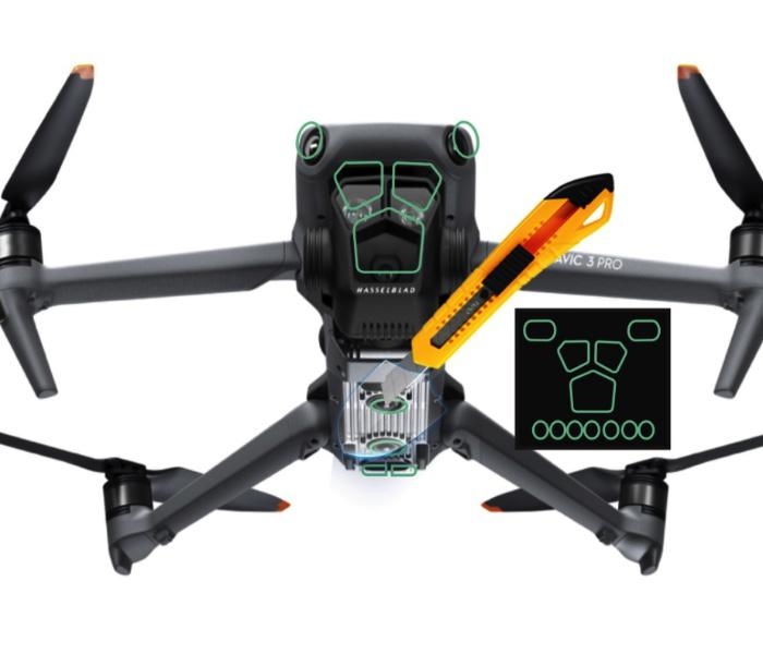 DJI Mavic 3 Pro - ochraná sada pro objektiv a senzory