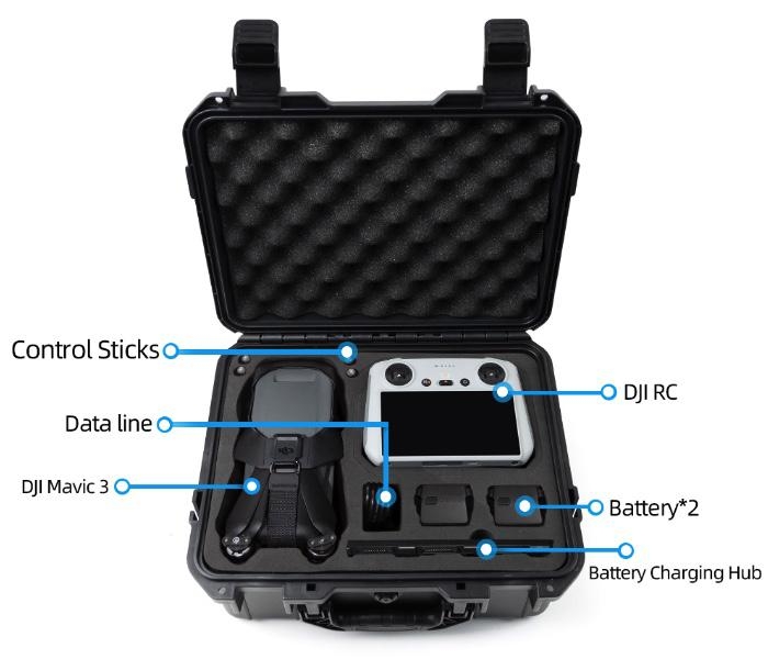 DJI Mavic 3 Classic / Mavic 3 - přepravní kufr proti výbuchu