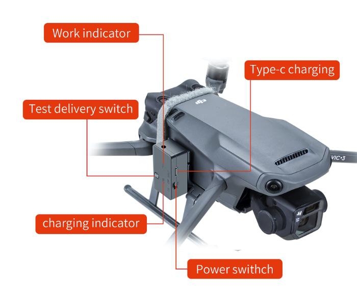 DJI Mavic 3 / Mavic 3 Classic - Závěsný systém a podvozek