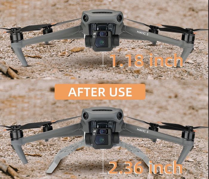 DJI Mavic 3 Classic / Mavic 3 - 6cm skládací podvozek