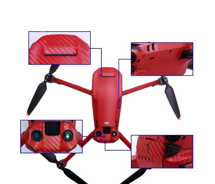 MAVIC 3 - Nálepka z uhlíkových vláken