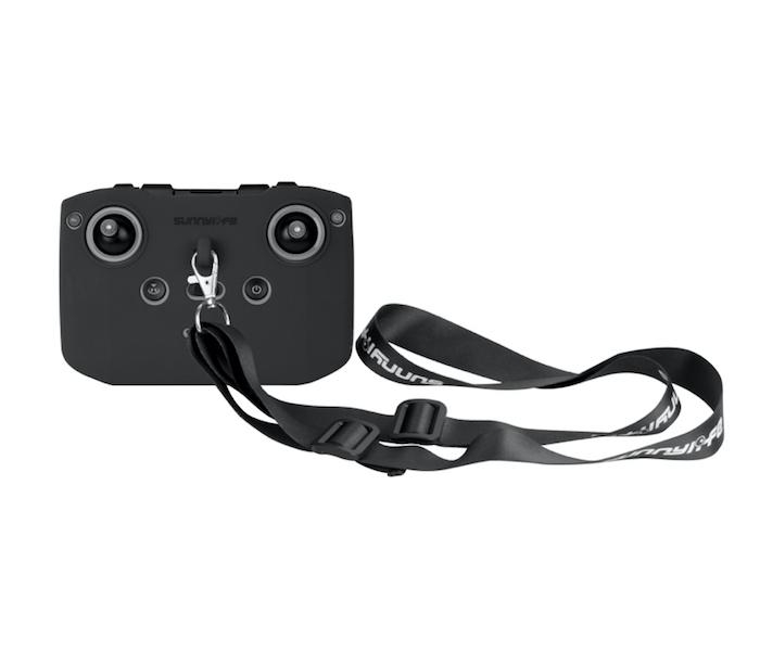 DJI RC-N1 / DJI RC-N2 - Silikonová ochrana + popruh vysílače (Black)