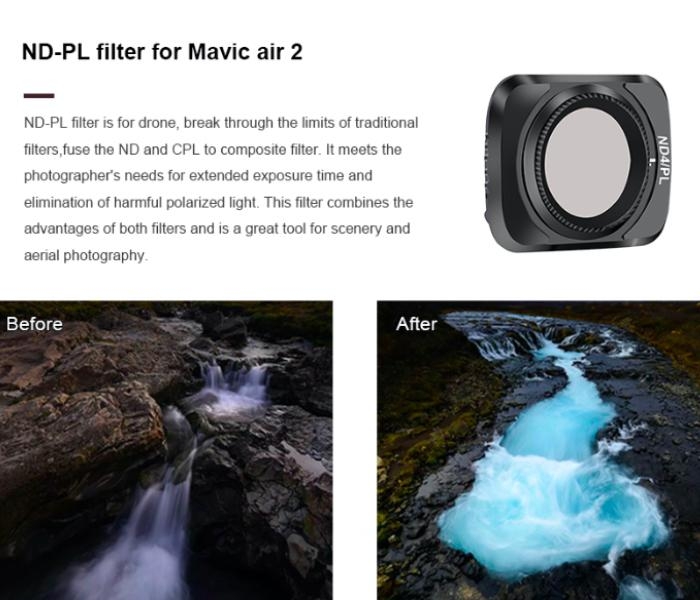 MAVIC AIR 2 - Standardní sada filtrů (4 v balení)