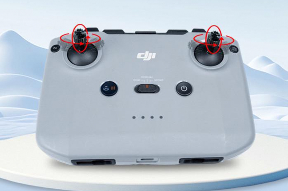 DJI RC-N3 / RC-N2 / RC-N1 - CNC Ovládací joysticky (Titanium)