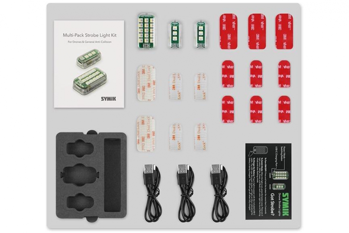 SYMIK - Vysoce svítivých stroboskopických světel pro drony