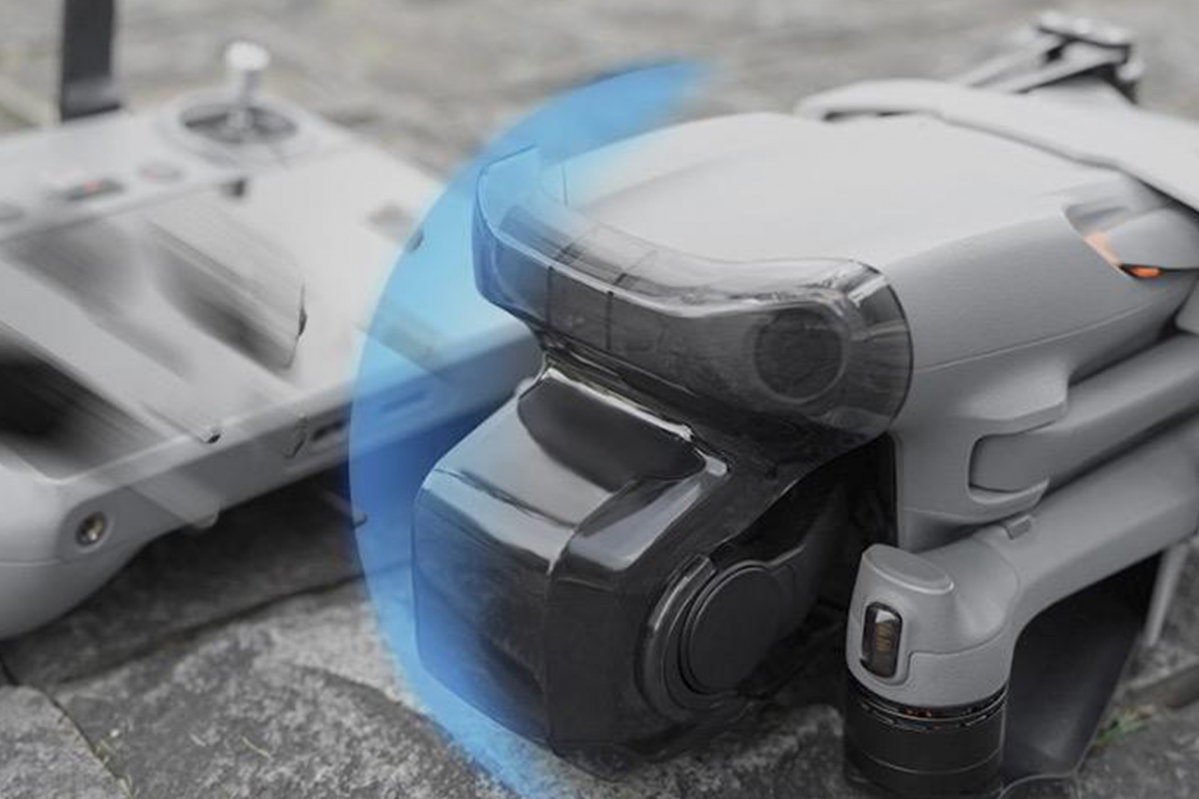 DJI AIR 3 - Kryt stabilizovaného závěsu a přední chránič senzoru