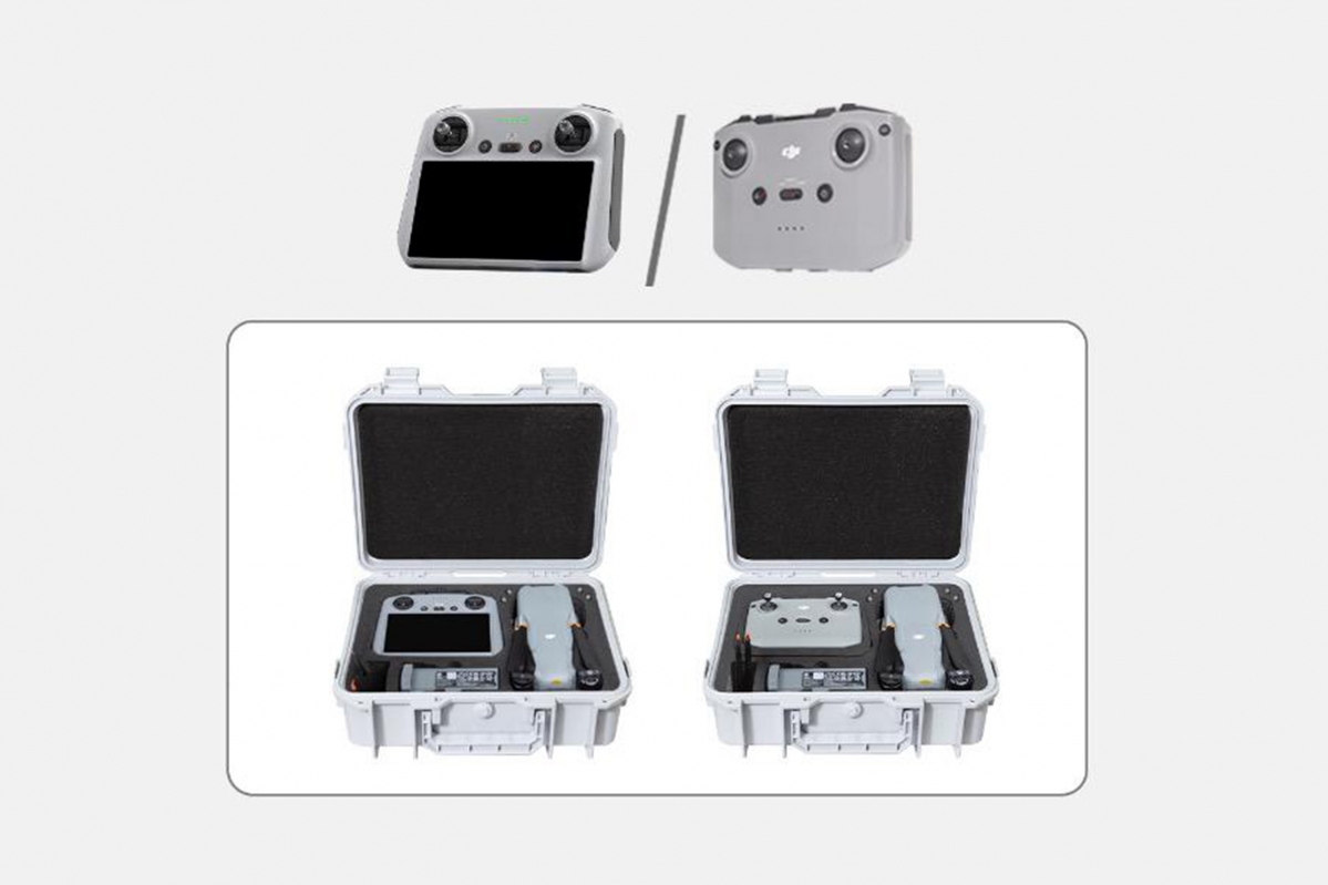 DJI AIR 3 - bílé přepravní kufr proti výbuchu