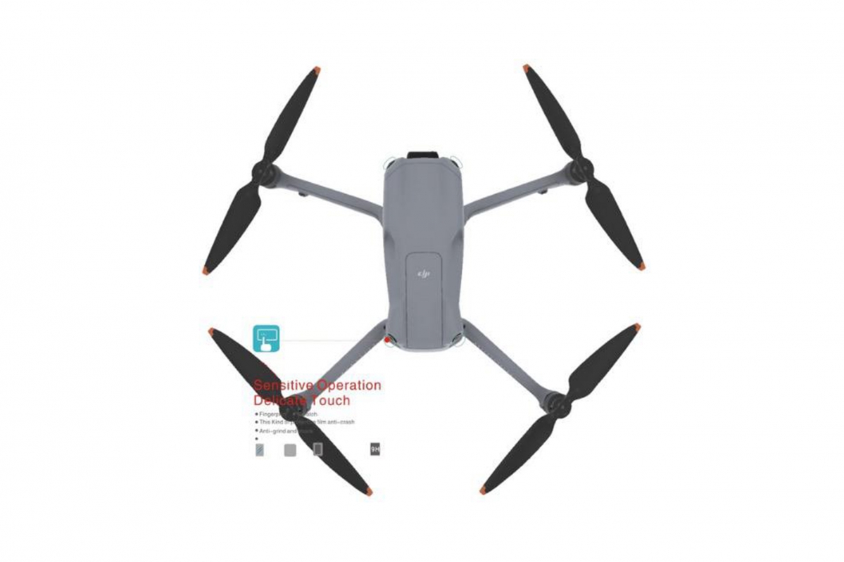 DJI AIR 3 - Skleněná ochrana objektivu a senzory