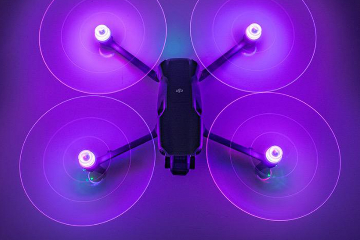 DJI Air 3 / Air 3S - LED flash vrtule (2 pár) (vč Aku)
