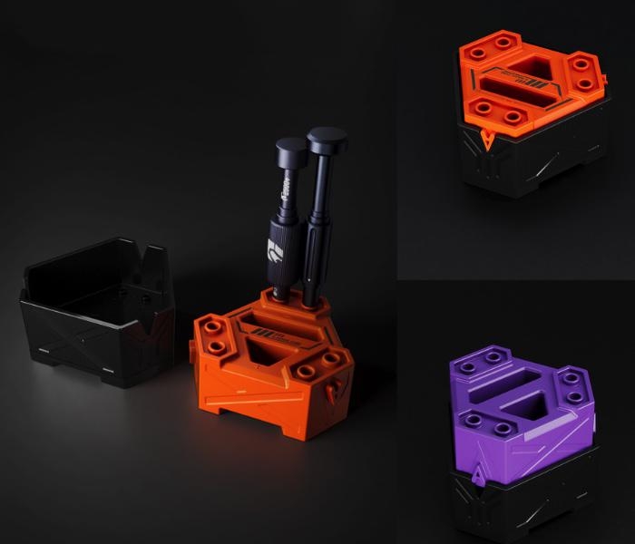 JAKEMY magnetizér / demagnetizér ve tvaru kostky