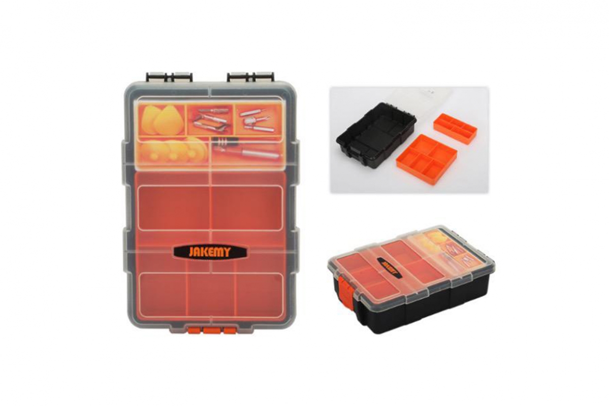 JAKEMY dvouvrstvý úložný box na nářadí a díly