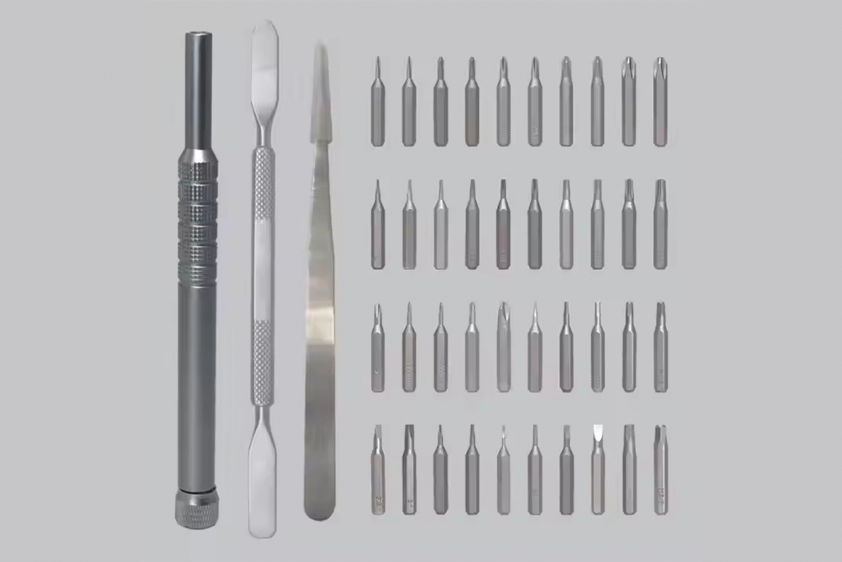 Sada šroubováků 44v1 s pouzdrem z hliníkové slitiny